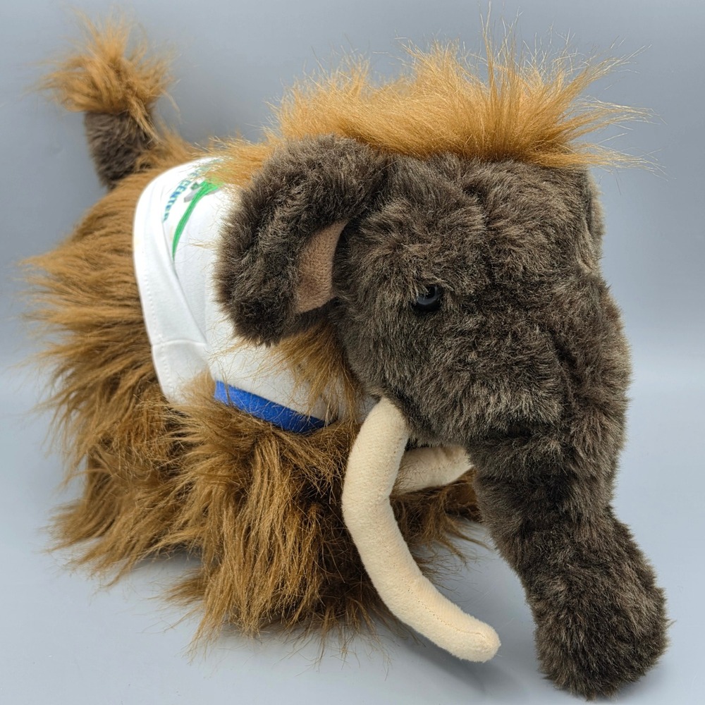 Build-A-Bear Plush Brown Woolly Mammoth St Louis Science Center Toy